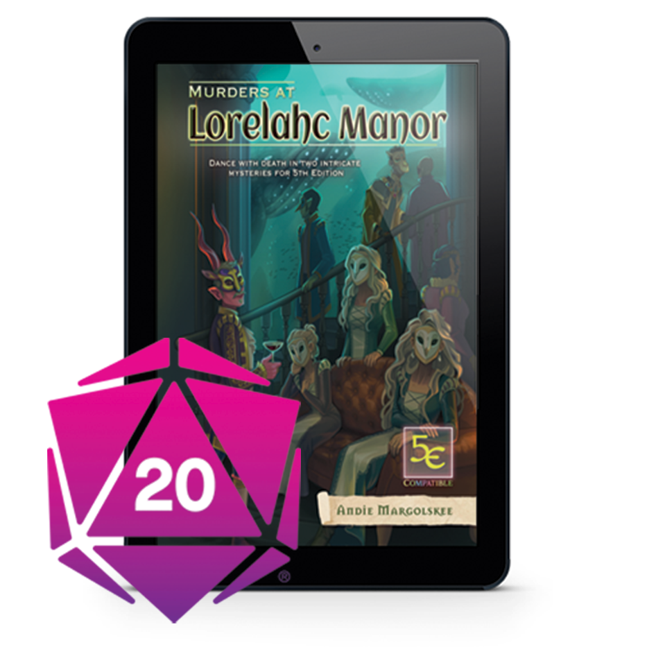 Murders at Lorelahc Manor (Roll20 VTT)