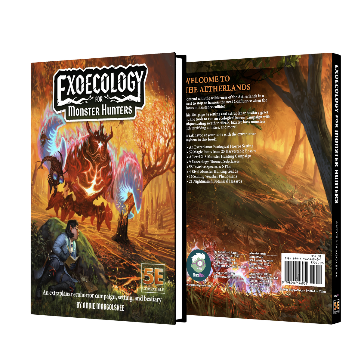 PREORDER: Exoecology for Monster Hunters Hardcover