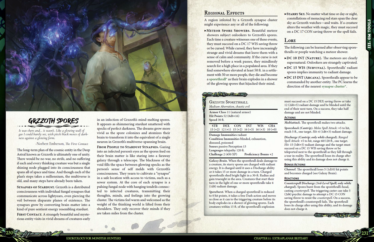 PREORDER: Exoecology for Monster Hunters Hardcover